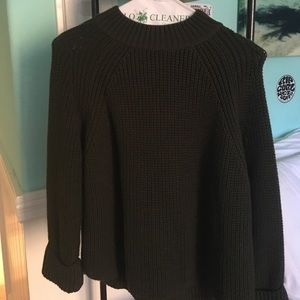 Dark green sweater from top shop